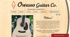 Desktop Screenshot of owassoguitars.com
